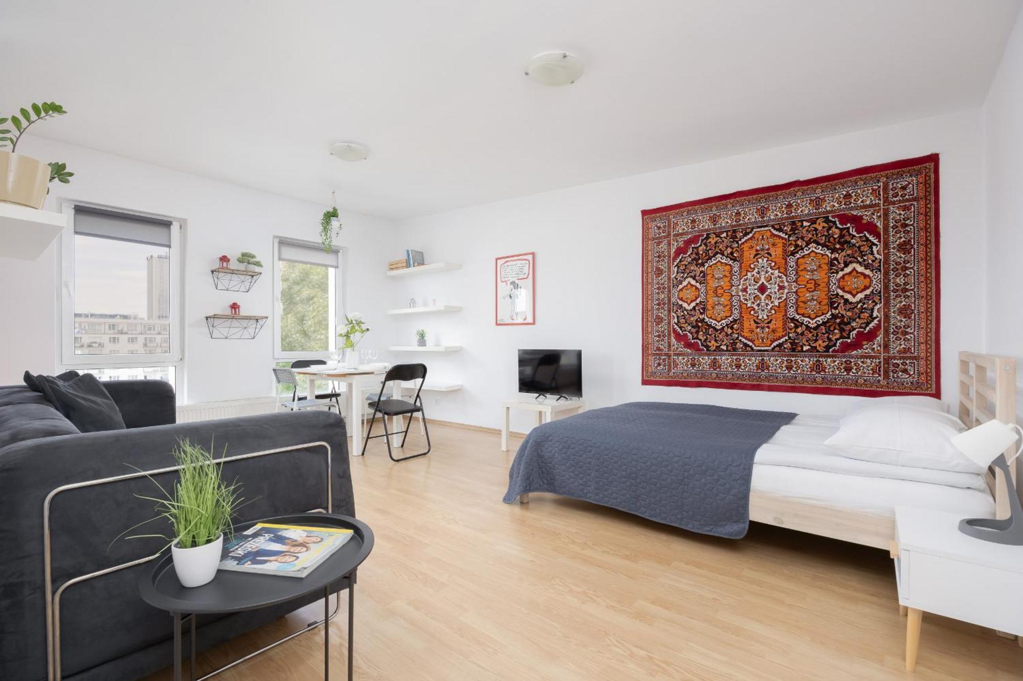 Rodzinne Studio Dla 4 Osob W Centrum Warszawy By Noclegi Renters ワルシャワ エクステリア 写真